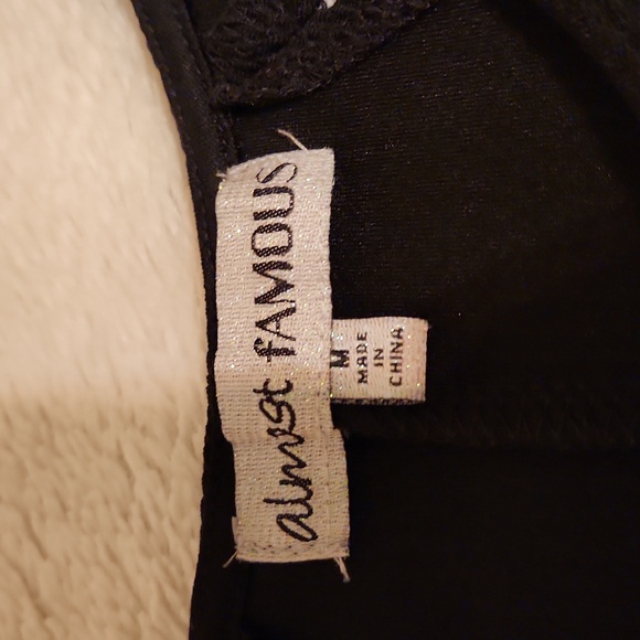 Almost Famous medium black dress - Picture 3 of 8